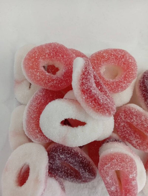 Anneaux fruit rouge