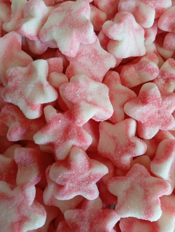 Etoile rose sucré