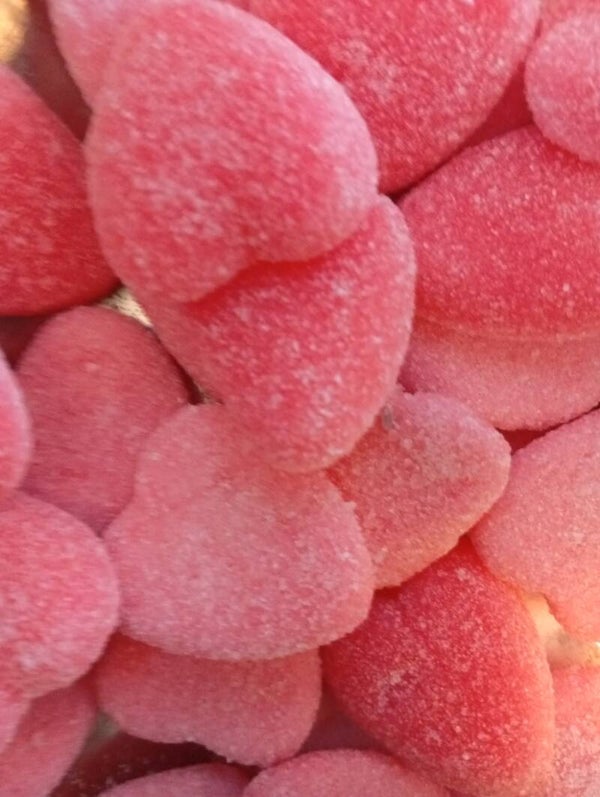 Coeur sucré rose