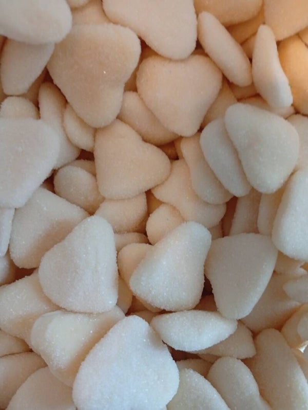Coeur blanc sucré