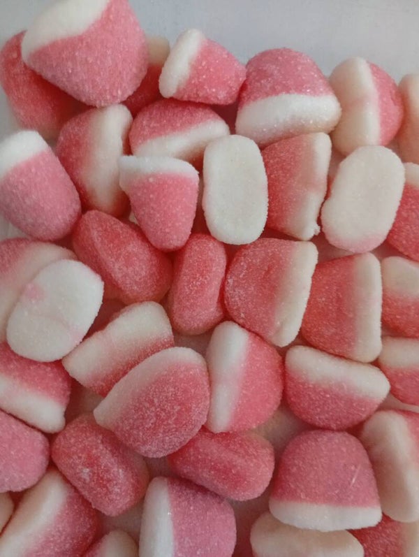 Bisous fraise sucré