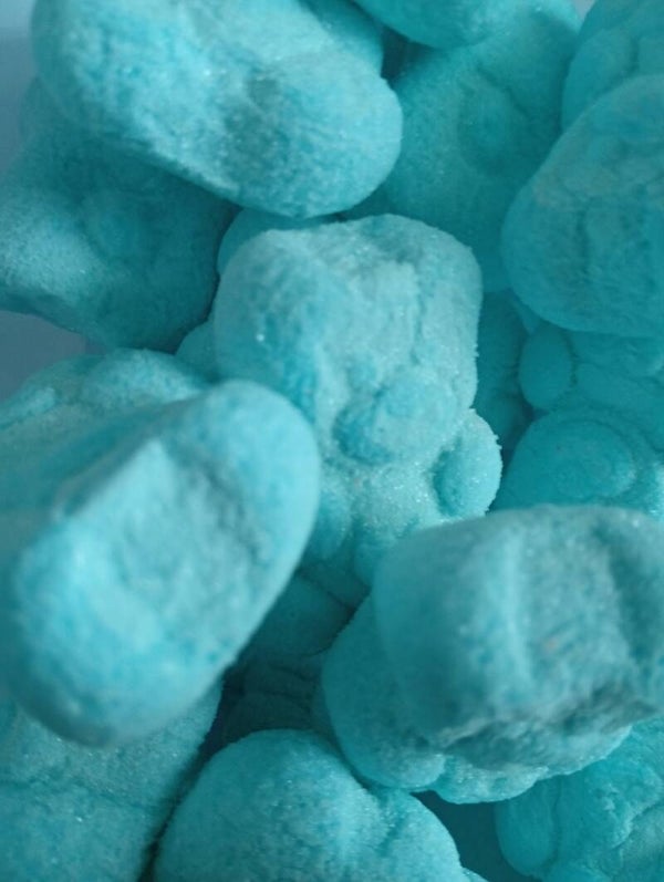 Chamallows ourson bleue