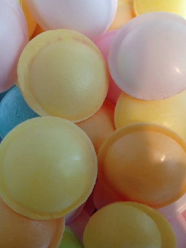 Bonbons toupie poudre