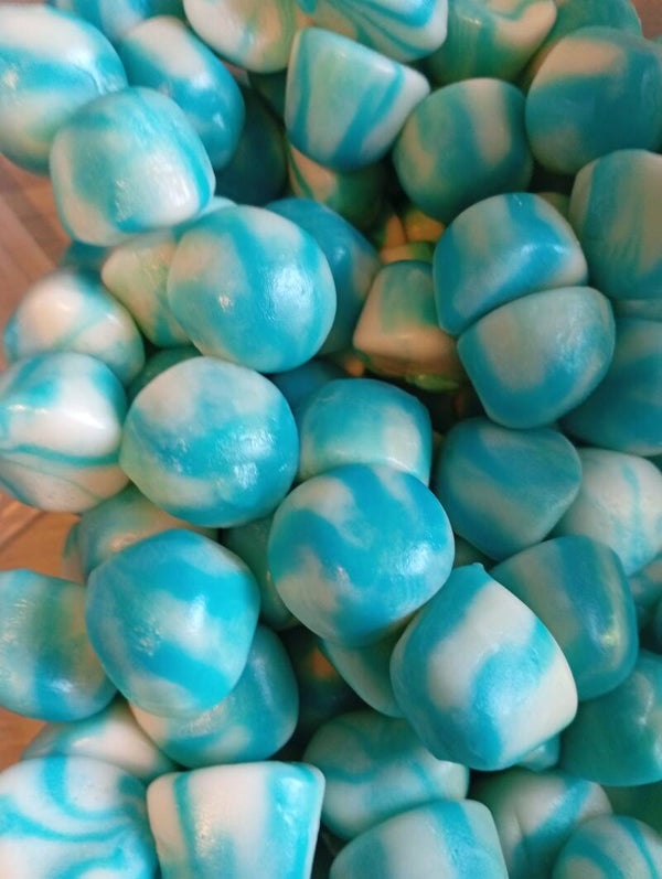 Bisous lisse bleue