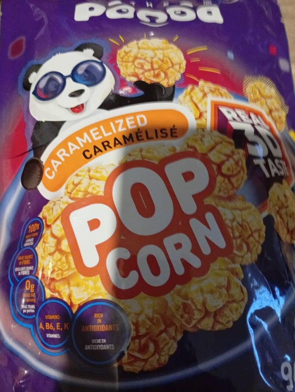 Pop corn caramel