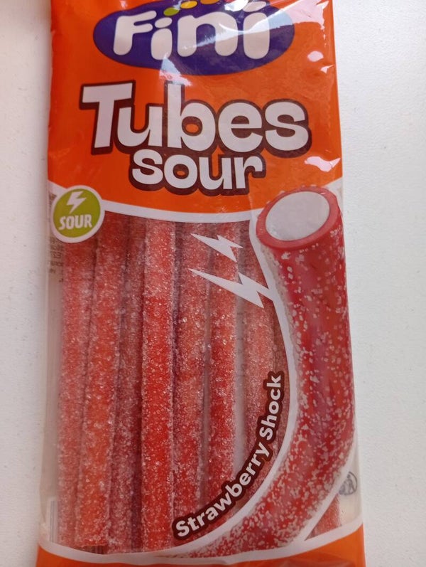 Tube fraise 🍓 acidulée