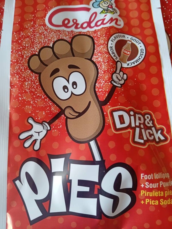 Pied cola avec poudre effervescente