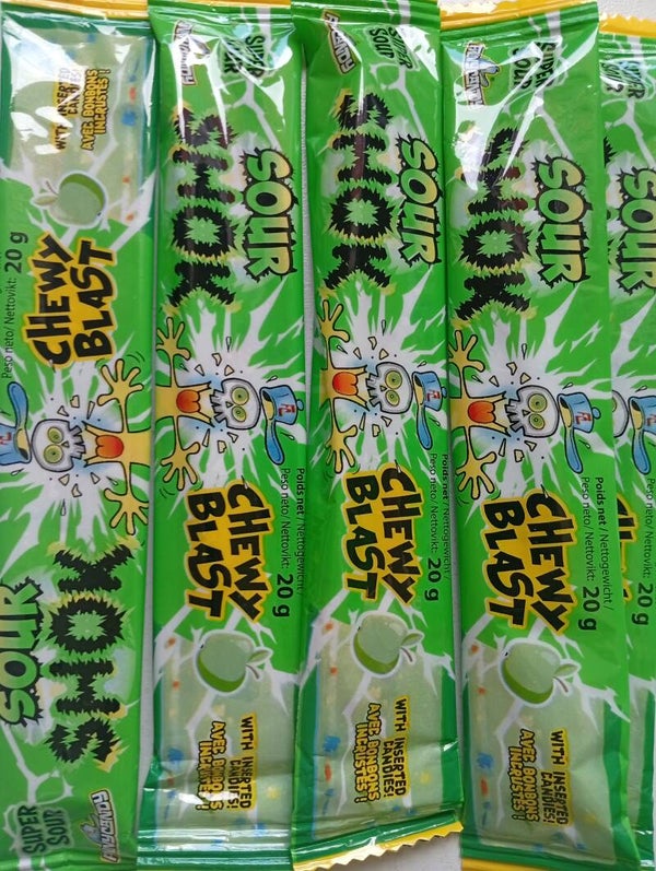 Pâte à mâcher sour shok