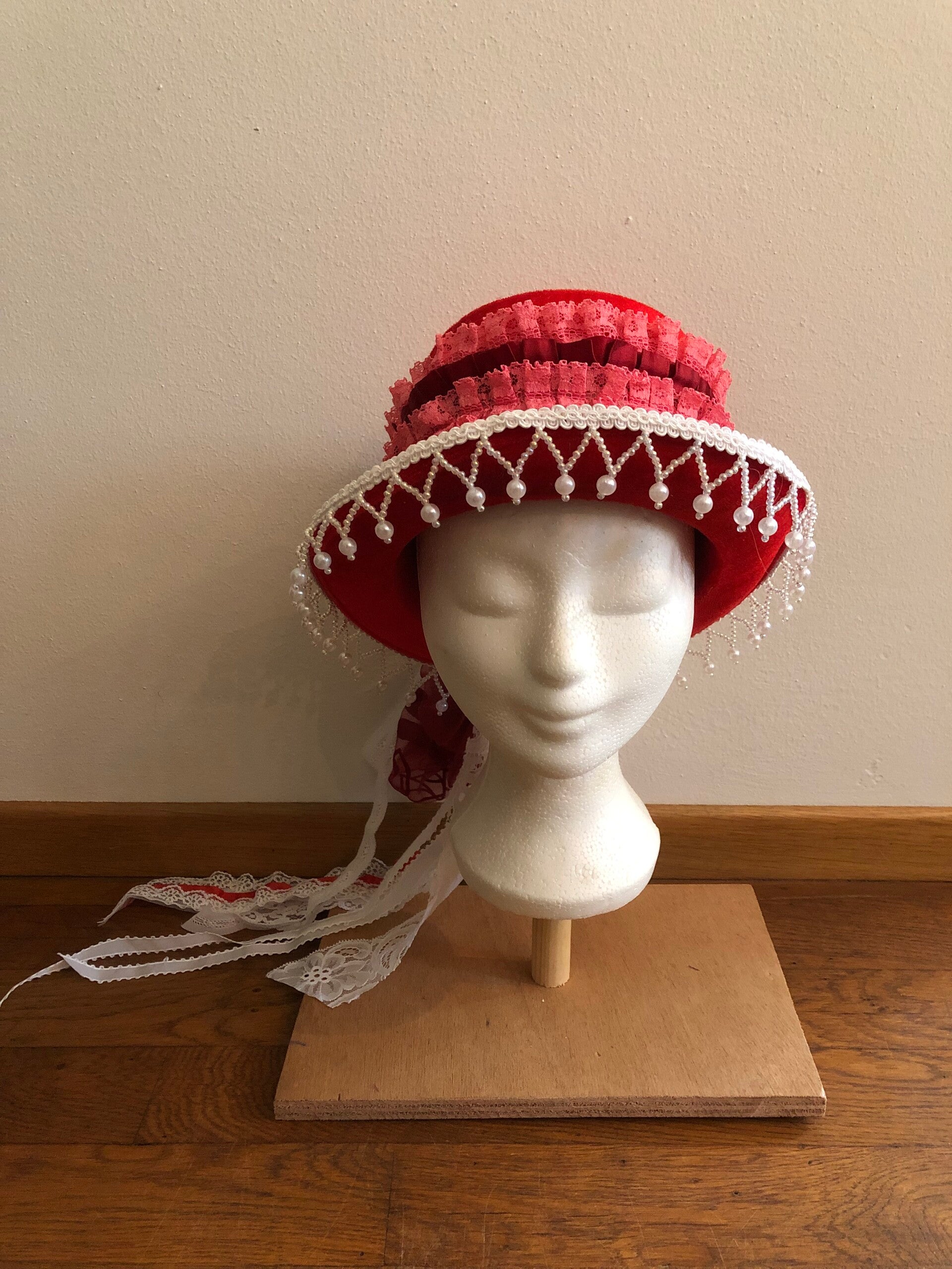 Hoed vilt rood