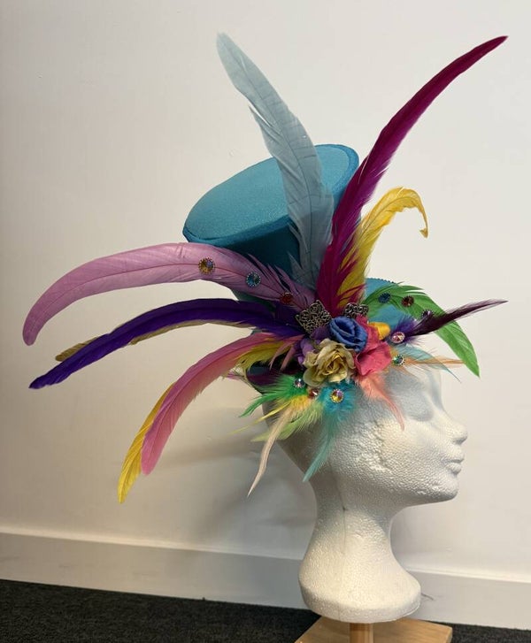 Mini tophat aqua