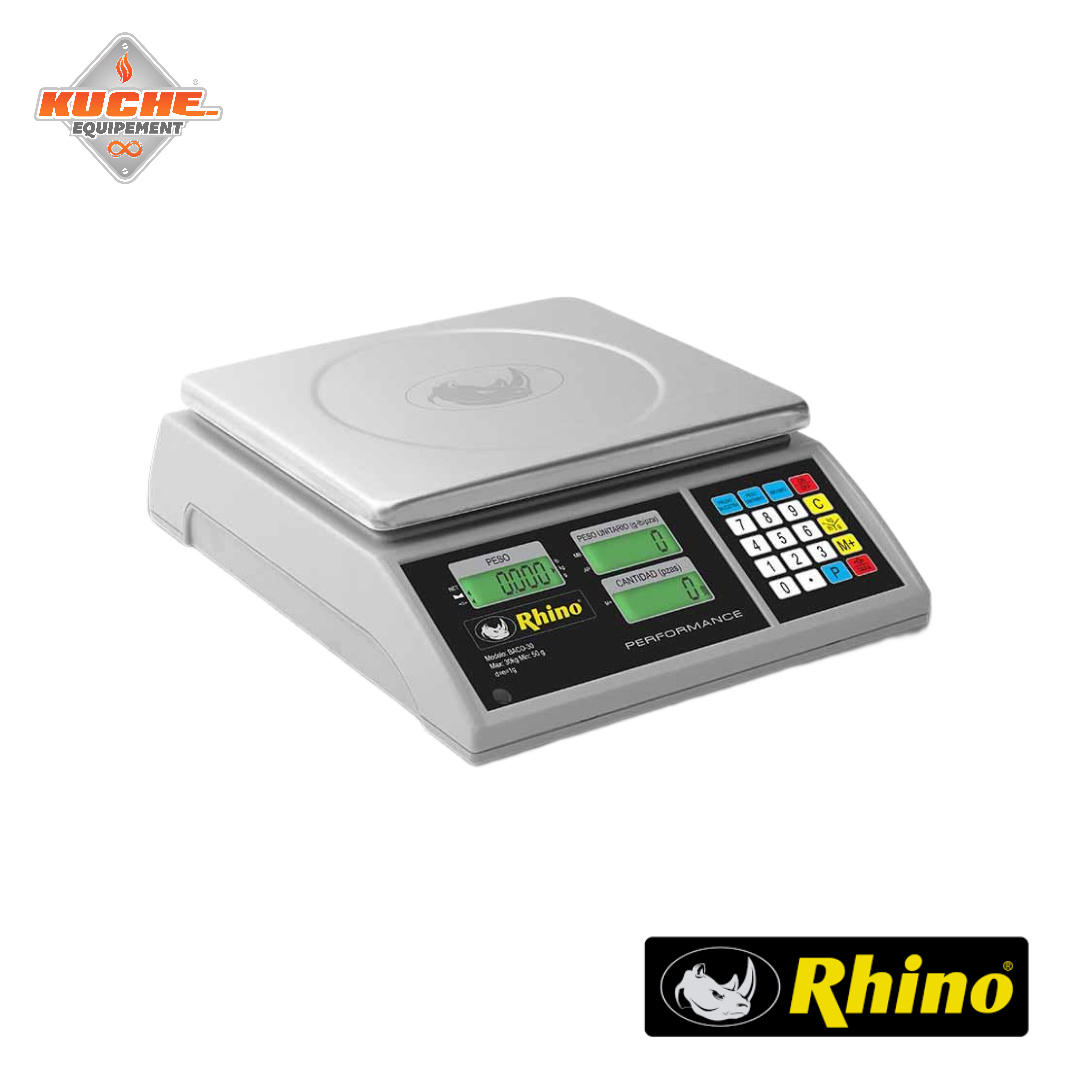 BASCULA CAPACIDAD 30 KILOS CONTADORA BACO-30