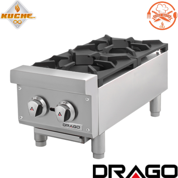 PARRLLA DE 2 QUEMADORES CG-20