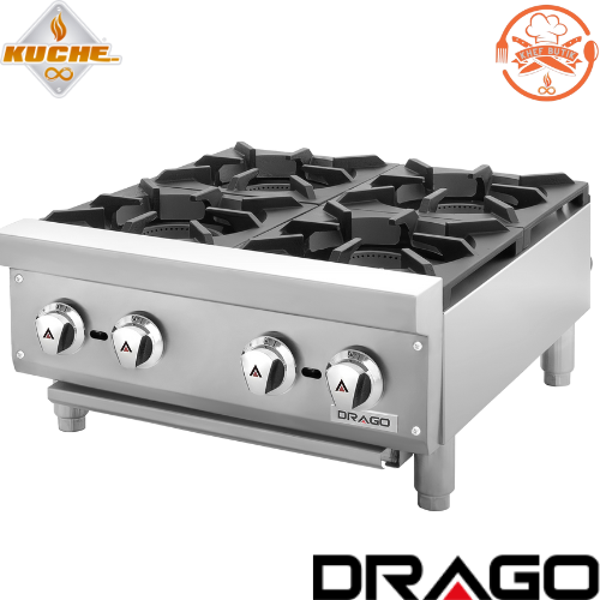 PARRILLA DE 4 QUEMADORES CG-40