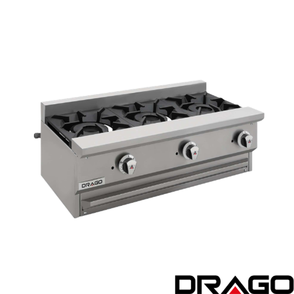 PARRILLA DE 4 QUEMADORES CG-40 SLIM