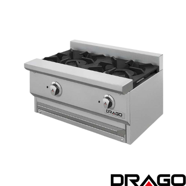 PARRILLA DE 2 QUEMADORES CG-20 SLIM