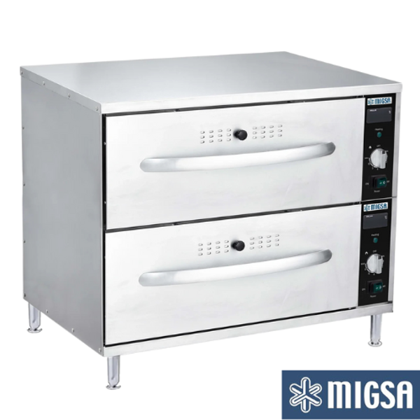 CALENTADOR CAJON HW-82 DE ALMENTOS 2 CAJONES