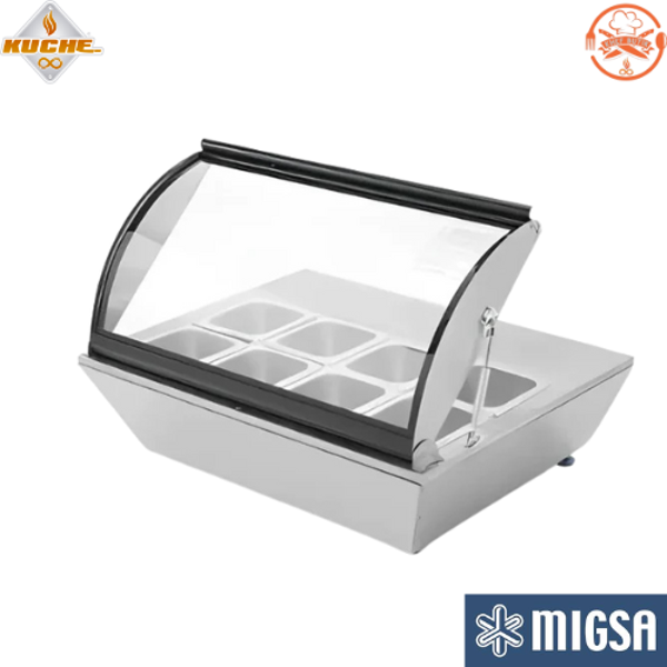 VITRINA CALIENTE 8 INSERTOS RTR-67L