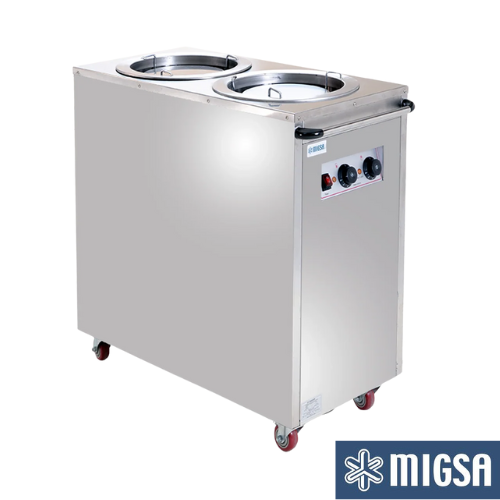 CARRO CALIENTE PARA PLATOS MCP-2