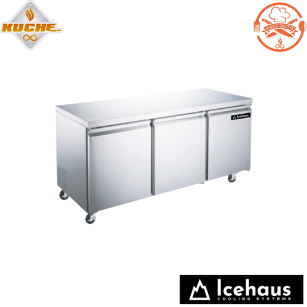 RBB-3P-SS-01  MESA BAJO BARRA REFRIGERADA