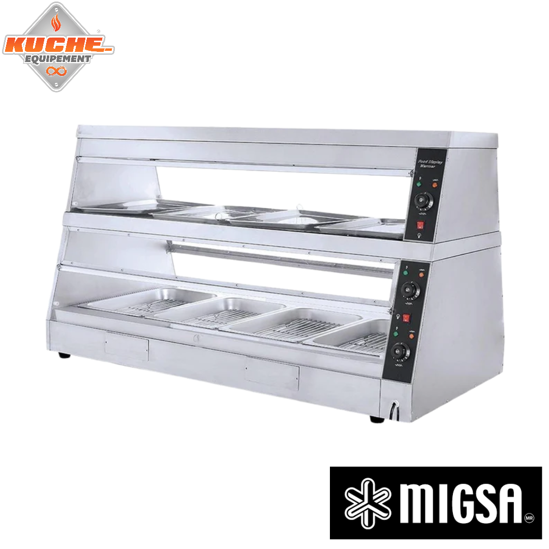 EXHIBIDOR DE ALIMENTOS CALIENTES HW-6P