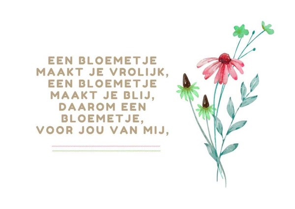 Bloemetje