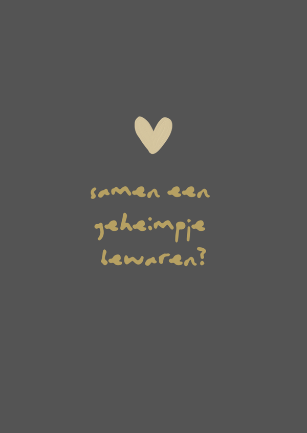 Pssst ik wil je wat vertellen