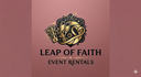 Leap of Faith Event Rentals