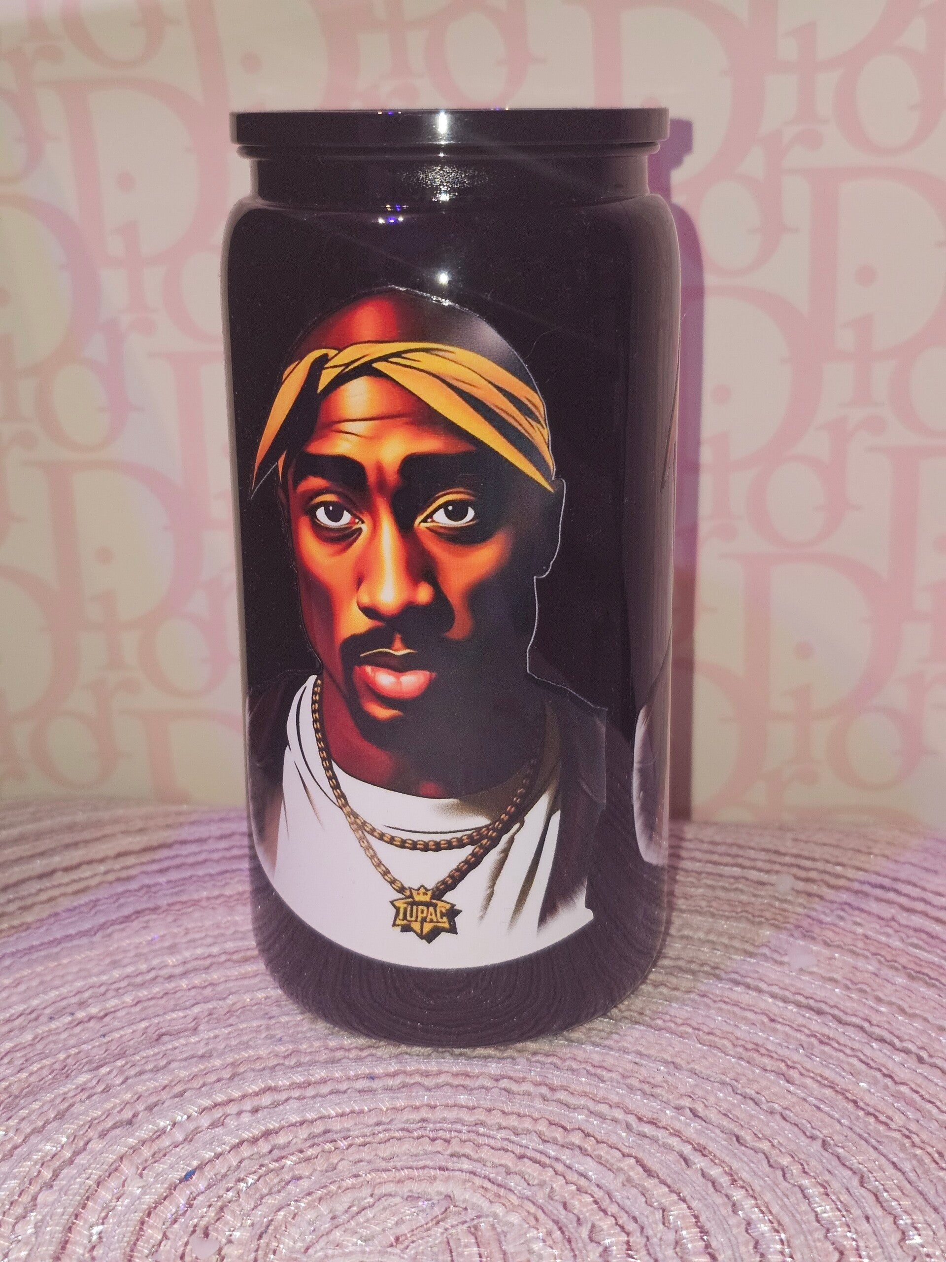 2 pac beker zwart