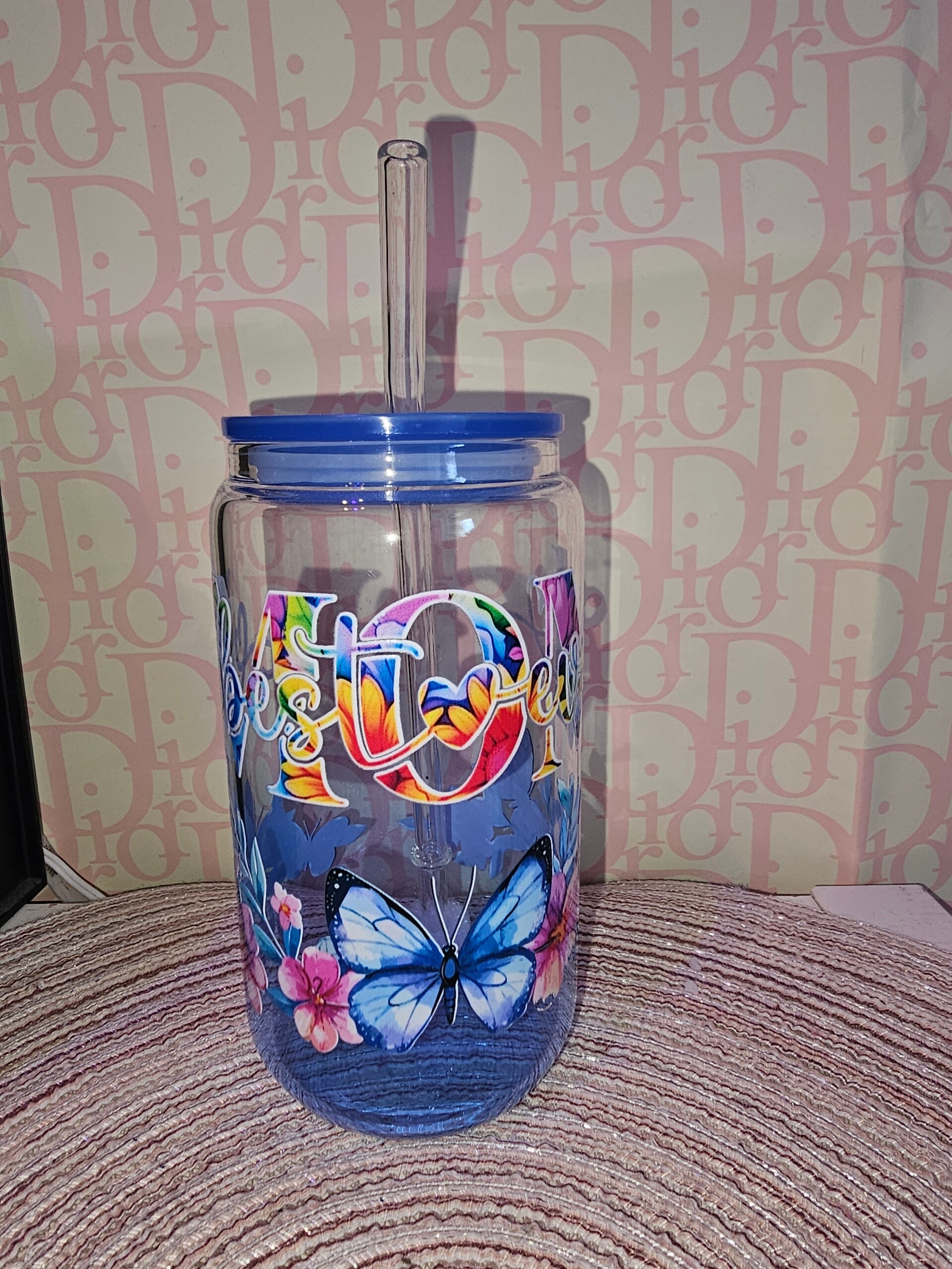 Best mom ever glazen drinkbeker