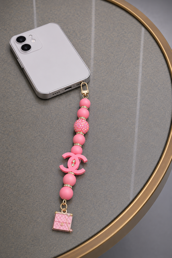 CC pink Daimond Telefoonhanger