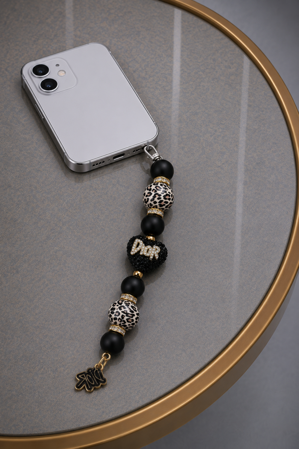 Dior heart panter Telefoonhanger