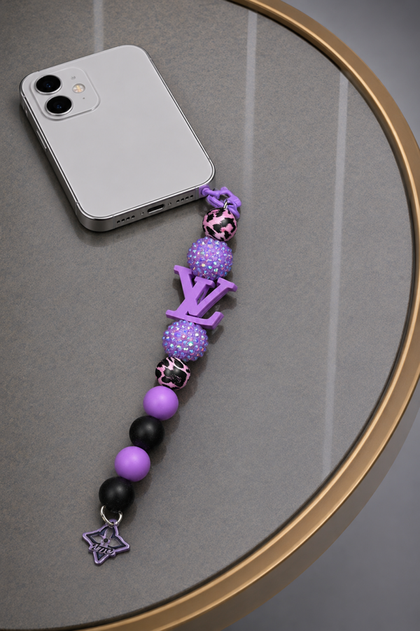 Gucci purple Telefoonhanger