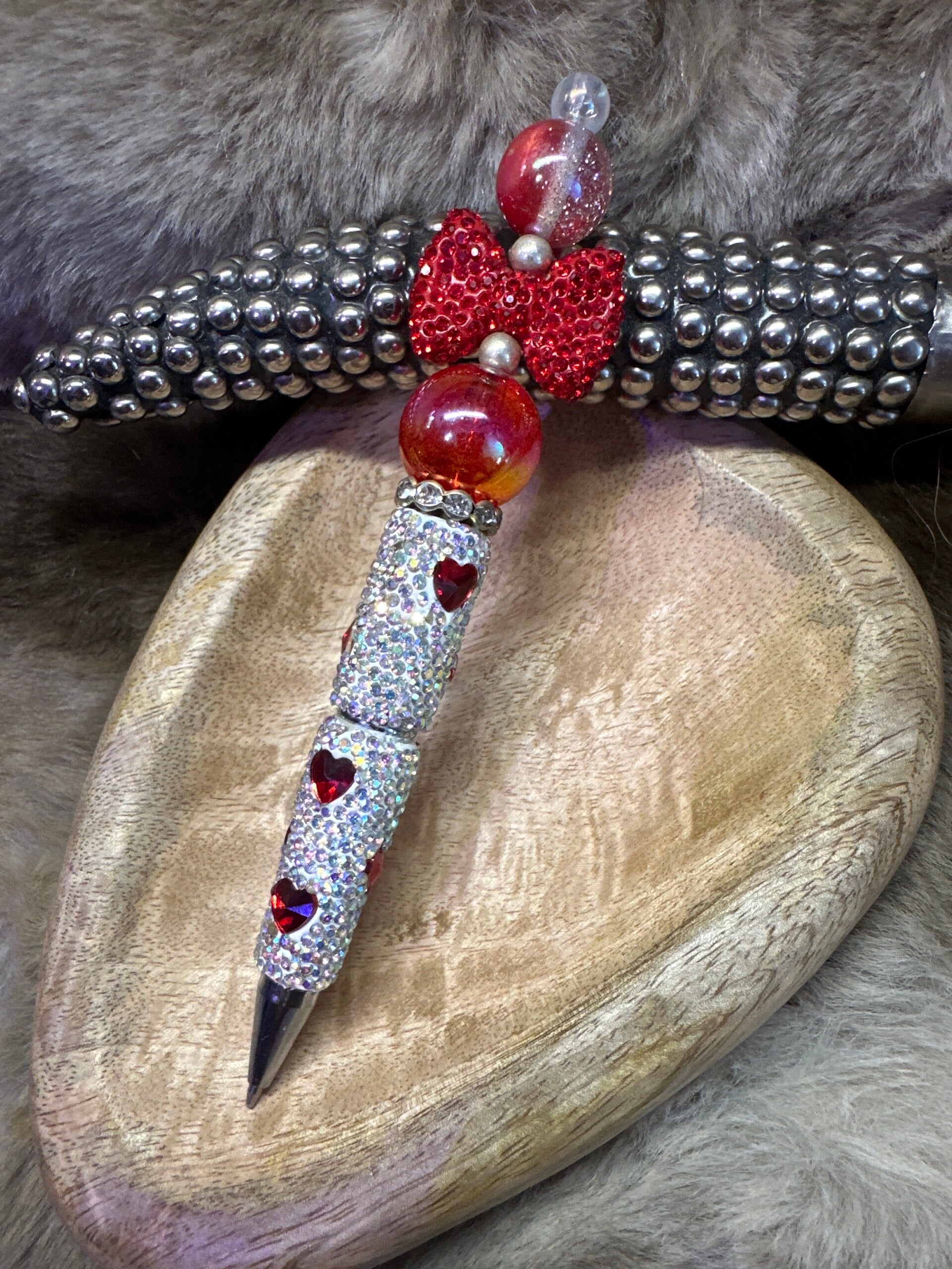 Red love Rhinestonepen