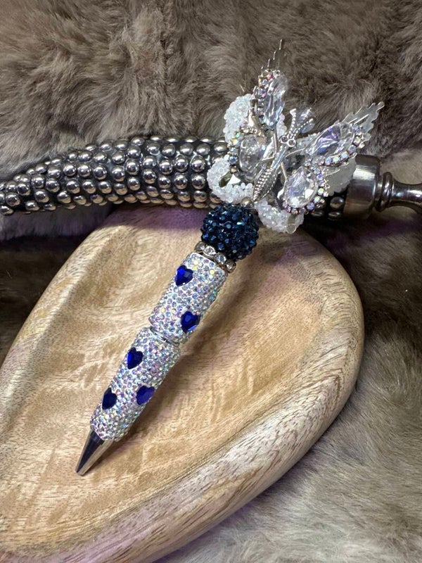 Butterfly Rhinestone pen