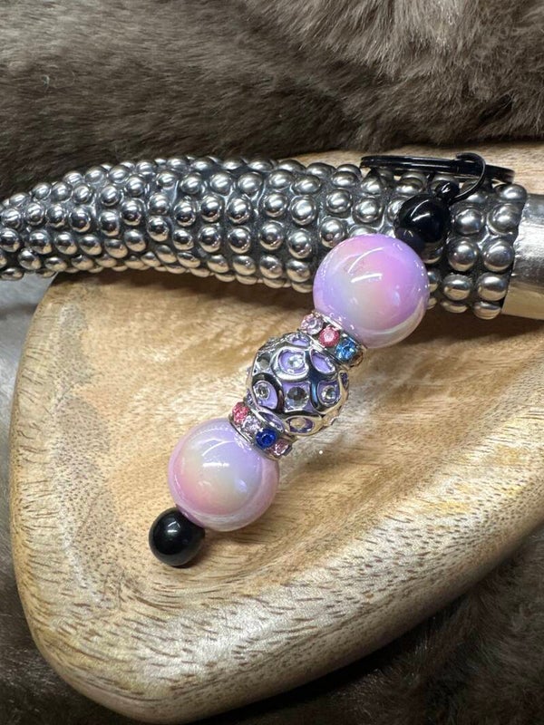 Purple Rainbow Sleutelhanger