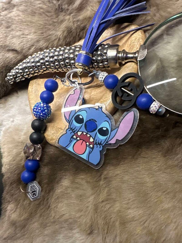 Stitch bleu sleutelhanger