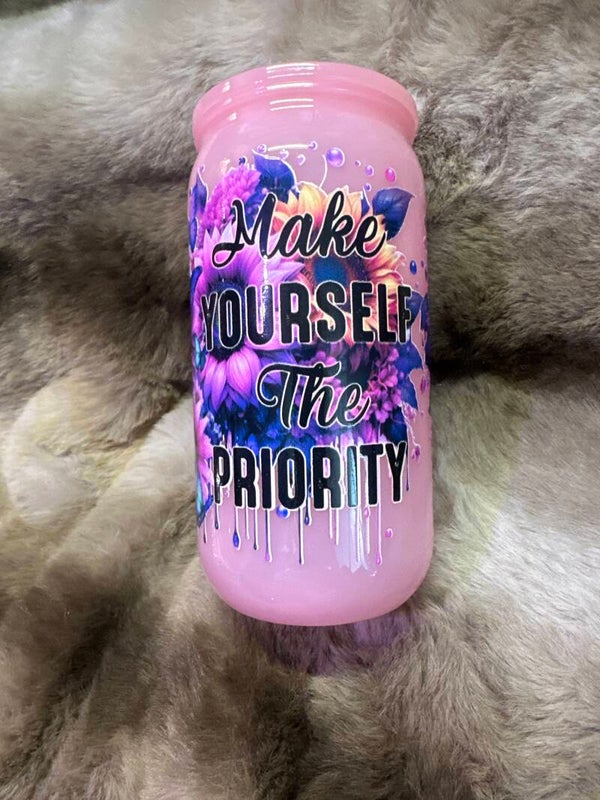 Make yourself the priority plastic drinkbeker