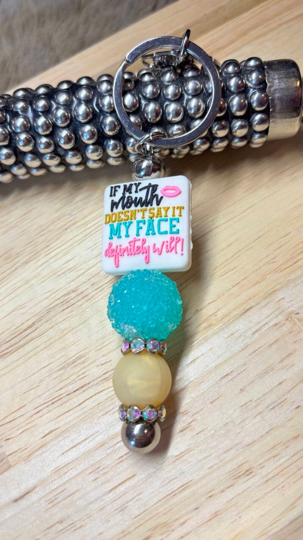 My face sleutelhanger