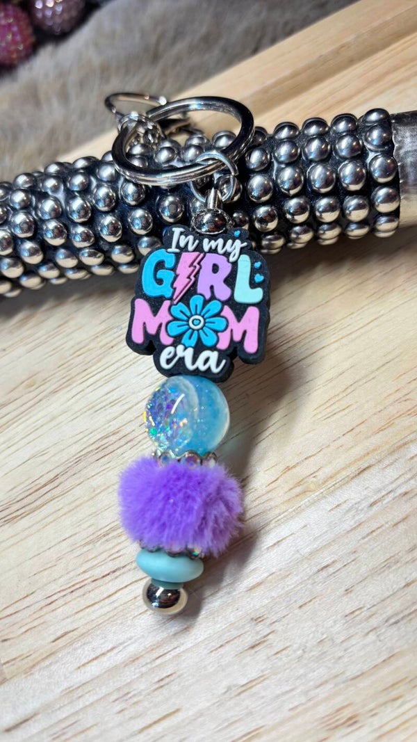 Girl mom sleutelhanger