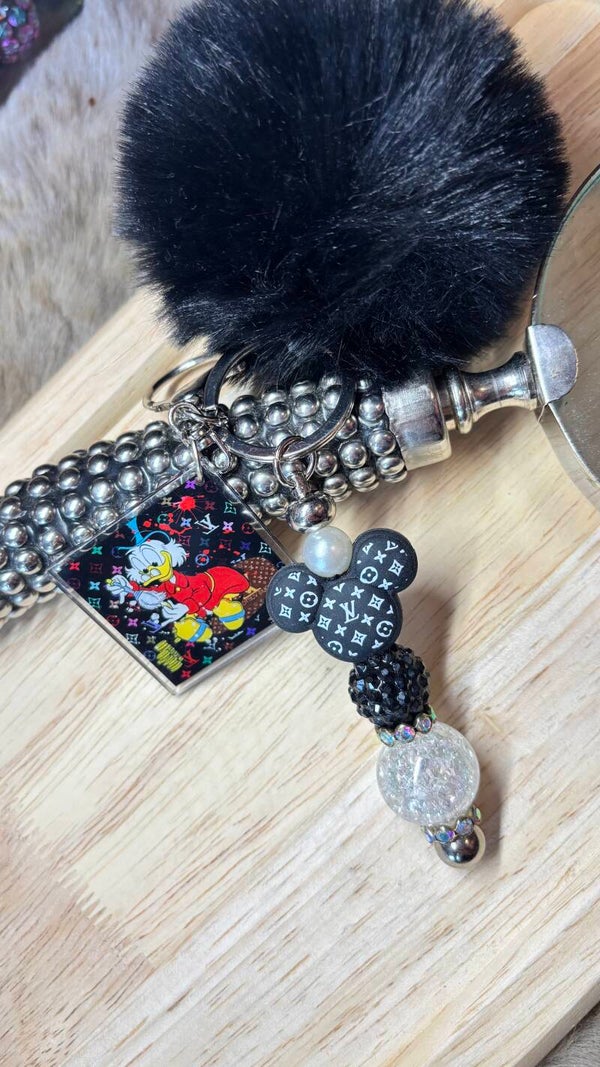 Lv fluffy sleutelhanger