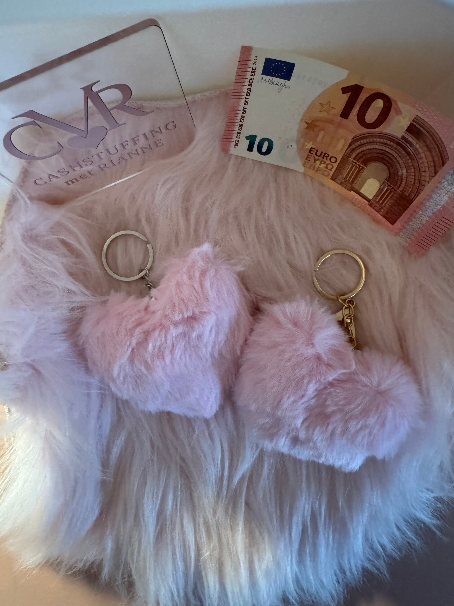 Fluffy Hartjes Hanger