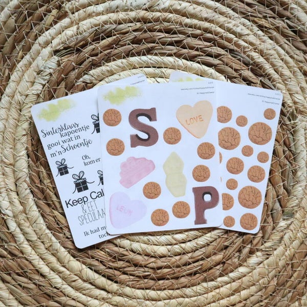 STICKERS - Sint set van 3
