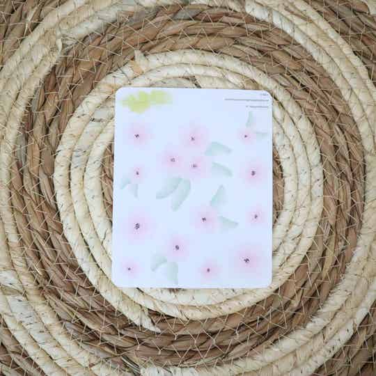 STICKERS - Bloesem roze
