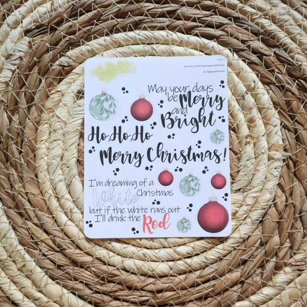 STICKERS - Kerst quotes