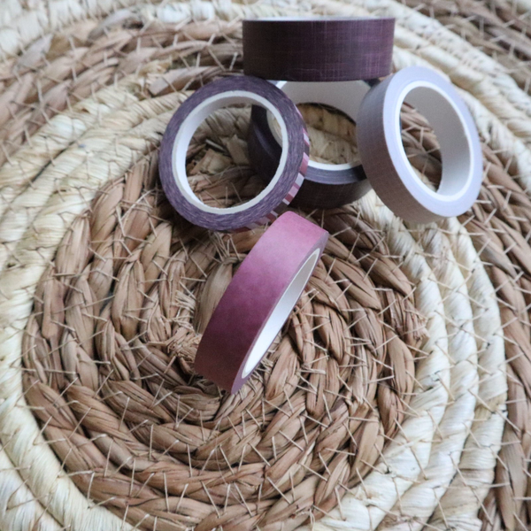 WASHI TAPE - Rouge 10mm * 10m
