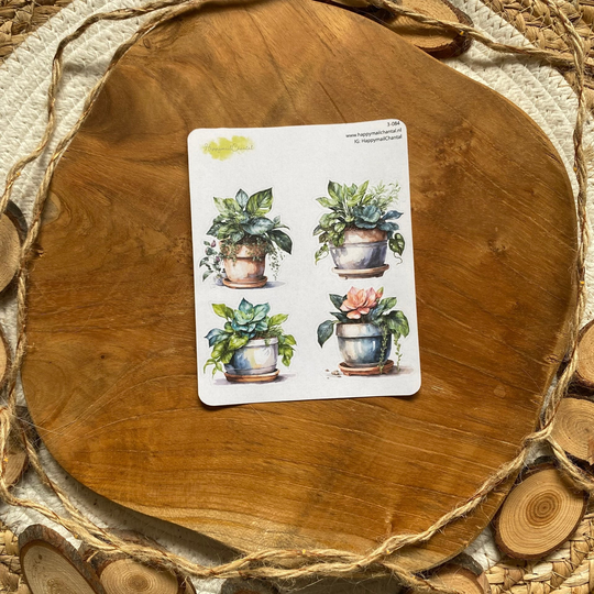 STICKERS - Kamerplanten 4