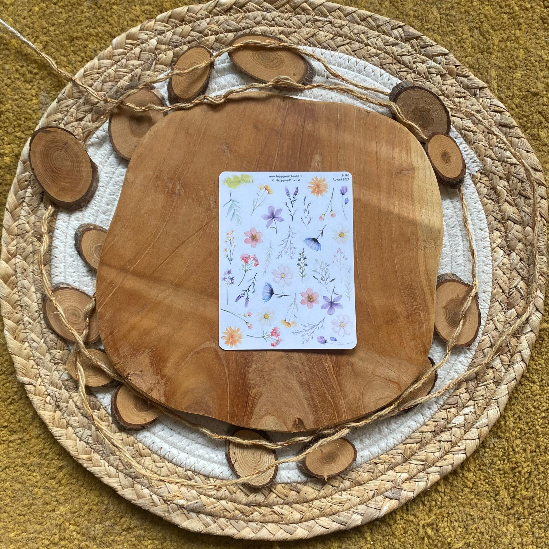 STICKERS - Spring flowers