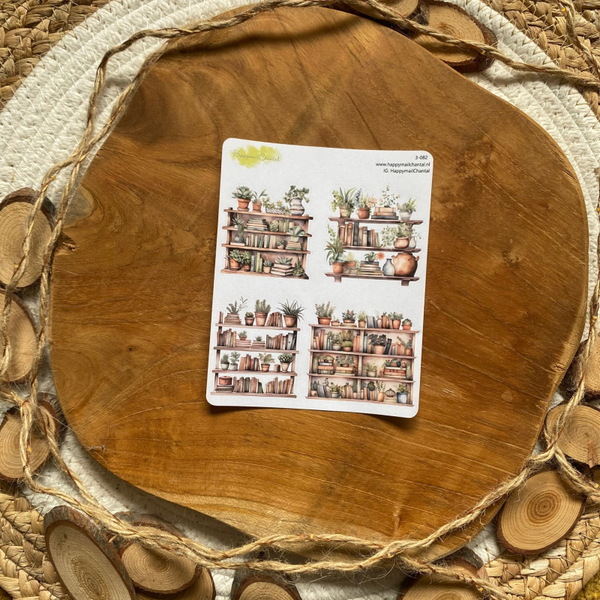 STICKERS - Boekenkast 3