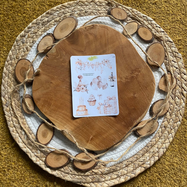 STICKERS - Boho birthday