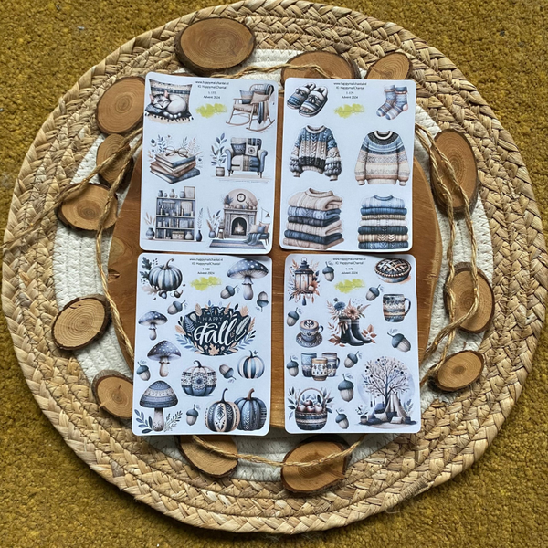 STICKERS - Boho fall (Advent 2024)